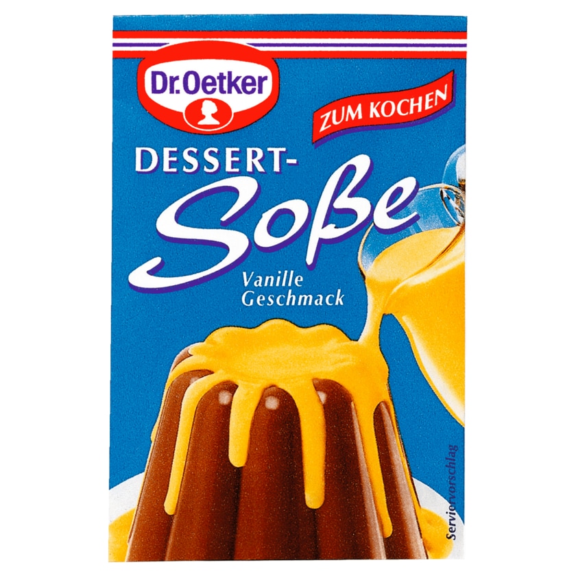 Dr. Oetker Dessert-Soße zum Kochen Vanille-Geschmack 3x17g